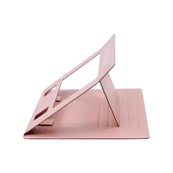 

Adjustable Laptop Stand Bracket Portable Tablet Holder for iPad MacBook Laptops Folding Adhesive Invisible Stands Laptop Pad hot