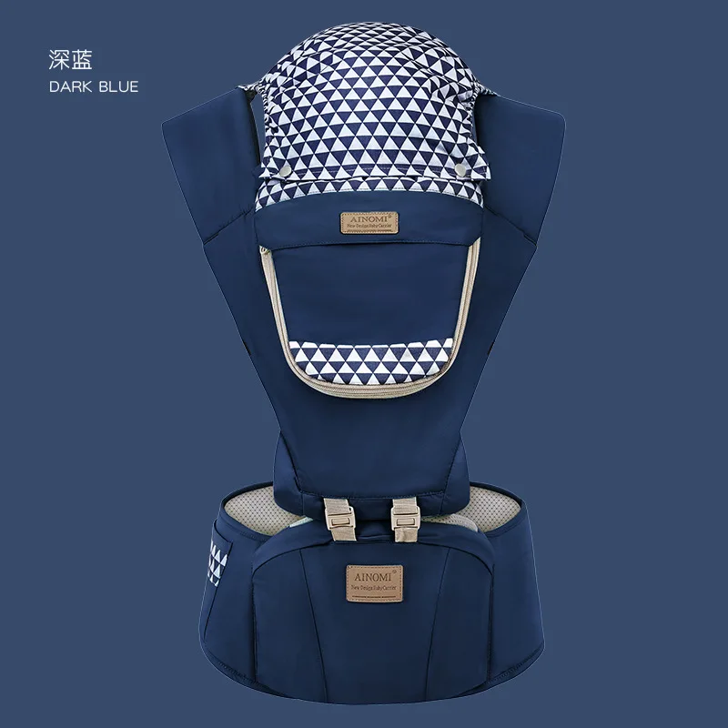 Baby Carrying Waist Stool Baby Multifunctional Front Carry Breastfeeding Carrier Breathable Mesh Adjustable Cargo Ergonomics