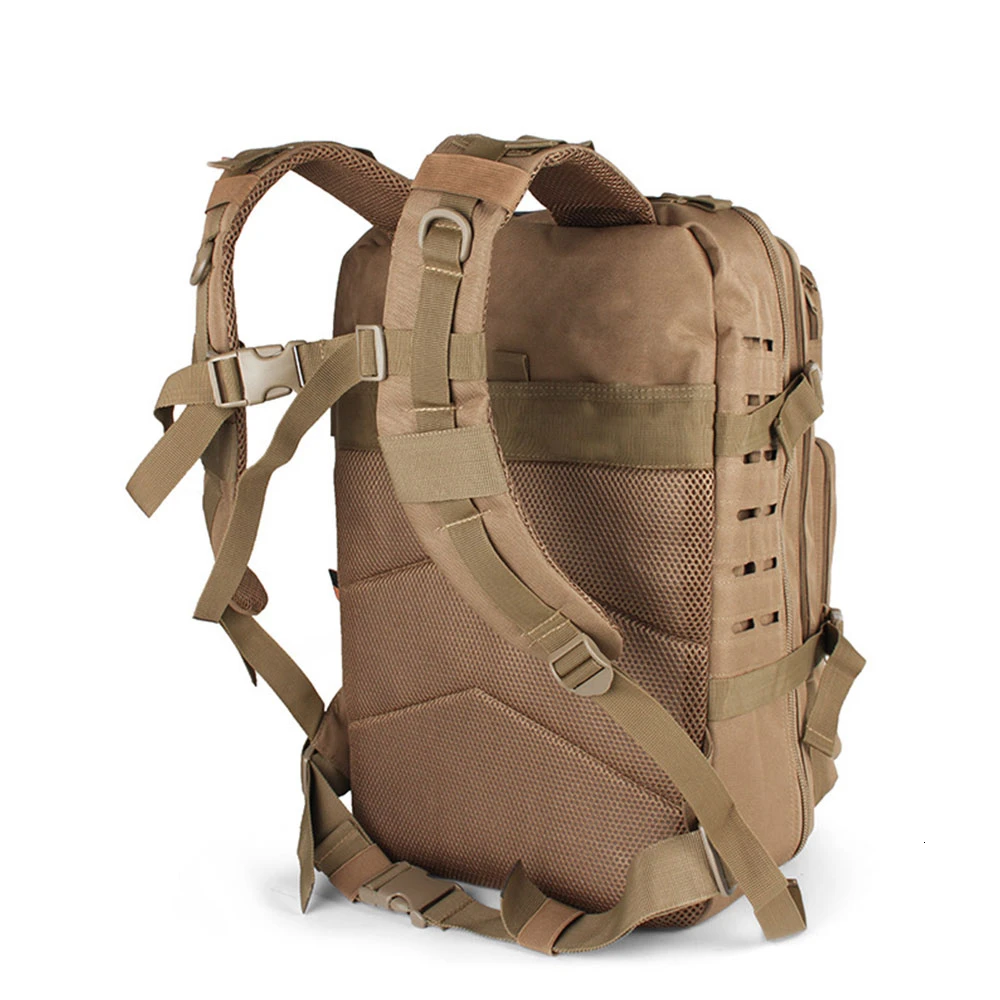 45L военный тактический охотничий рюкзак Molle сумка мужская водонепроницаемая камуфляжная лазерная резка страйкбол походный Кемпинг нейлоновый рюкзак