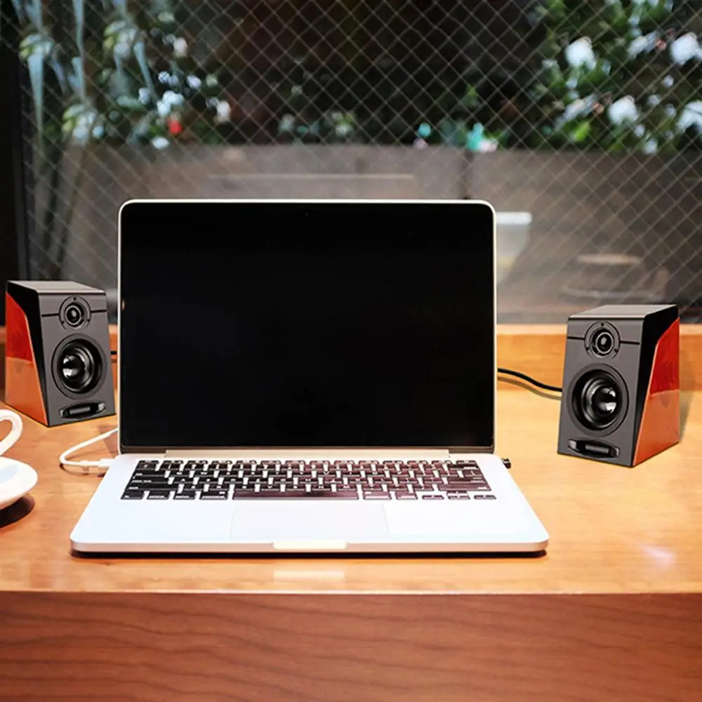 1 комплект Мини Портативный USB Сабвуфер мультимедийный динамик для настольного ПК компьютера ноутбука динамик s