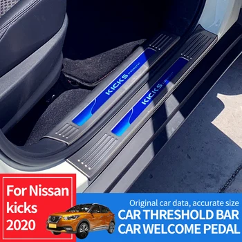 

Kicks Threshold bar special welcome pedal modified decorative accessories For Nissan auto accessories interior protection 2020