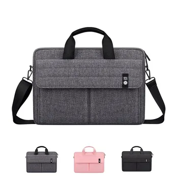 

Men Laptop Shoulder Bag Large Capacity Waterproof HandBag 15.6 Inch for ASUS Macbook Dell Acer Lenovo Notebook Bags Women