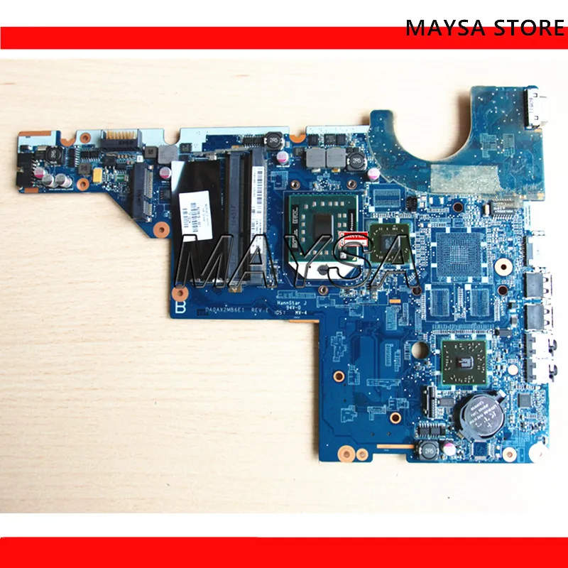 

Материнская плата 623915-001 для ноутбука COMPAQ PRESARIO CQ56 G56, системная плата для ноутбука и ПК. 100% работа с бесплатным процессором