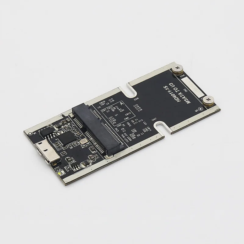 5 шт./лот MSATA USB3.0 переносной ящик жесткий диск SSD портативный тонкий и высокая производительность твердотельный жесткий диск коробка