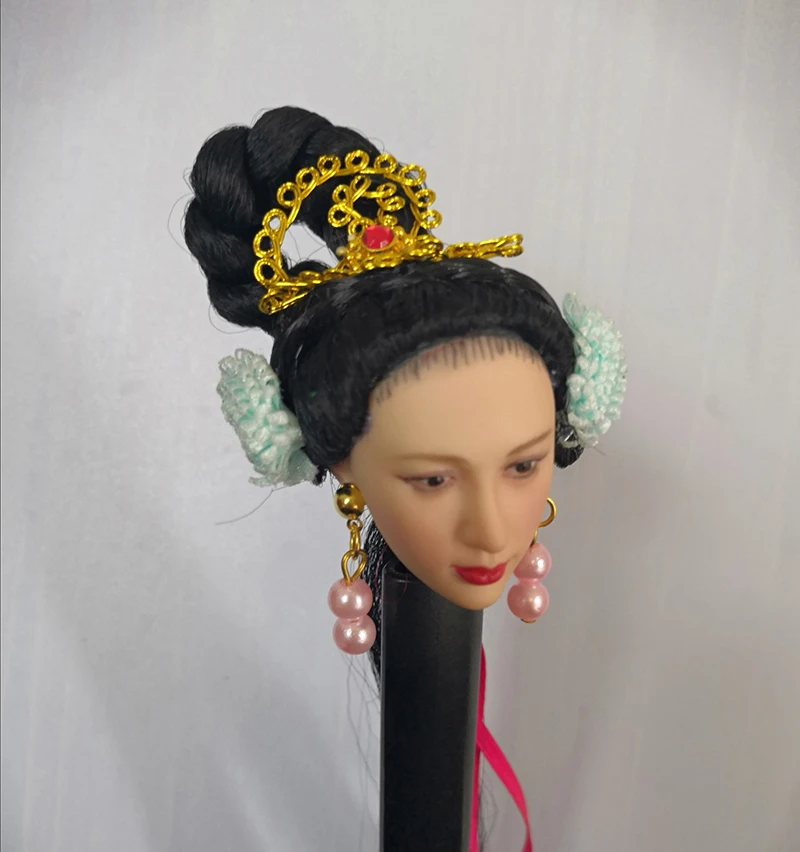 1/6 шкала древняя красота девушка голова лепить для 12 "фигурки тела аксессуары