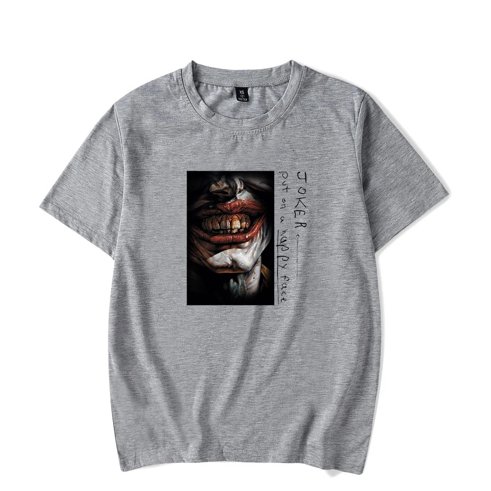 Frdun, футболка с принтом из фильма «Бэтмен Хоакин Феникс»,, Gotham Fleck The Joker, женская/Мужская одежда,, топы, футболка с коротким рукавом