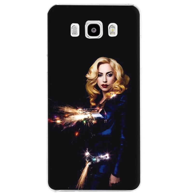 Чехол для мобильного телефона samsung J1 J2 J3 J5 J6 J7 Prime, Жесткий Чехол для леди Gaga Shell