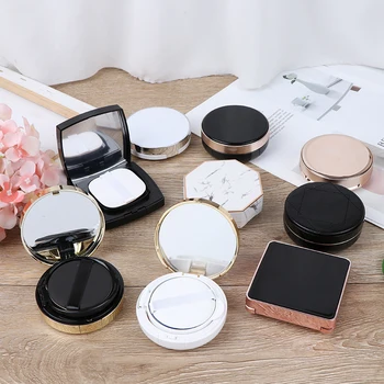 

1set Empty Air Cushion Puff Box CC Cream Container Dressing Case Sponge Mirror mutli-type to choose