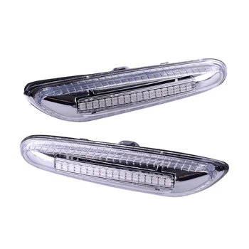 

1 Pair Car Dynamic Side Marker Blinker Signal Lights Leds Plastic 63133418446 Fit For BMW 1 3 5 Series X1 E84 X3 E83 63133403616