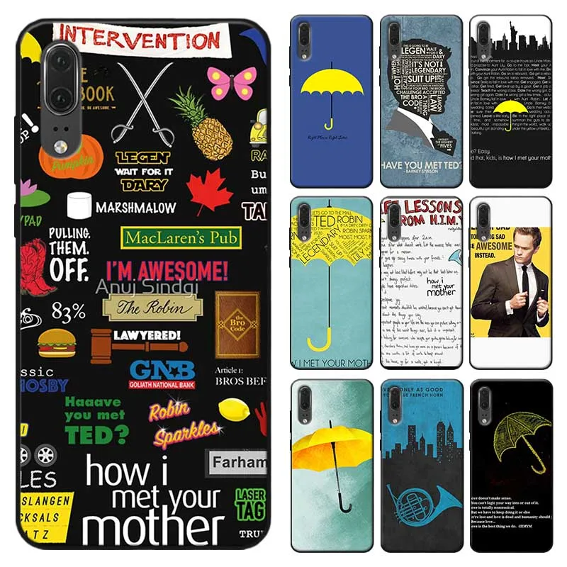 How i met your mother himym Phone Case for huawei honor 20 lite 8x 9x pro 10 v30 Soft silicone Cover |