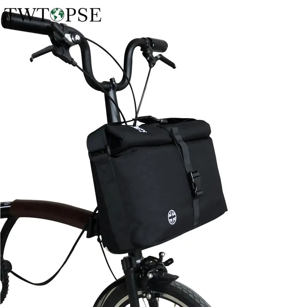 TWTOPSE велосипед ролл Топ сумка для Brompton складывающаяся велосипедная водостойкий