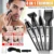 Kemei 4 in1 Ear Nose Hair Trimmer Clipper Professional Painless Eyebrow and Facial Hair Trimmer for Men Women Hair Removal Razor