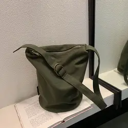 Новые холщовые сумки на плечо Япония и Южная Корея простые студенческие сумки высокой емкости модные женские сумки бумажник femme