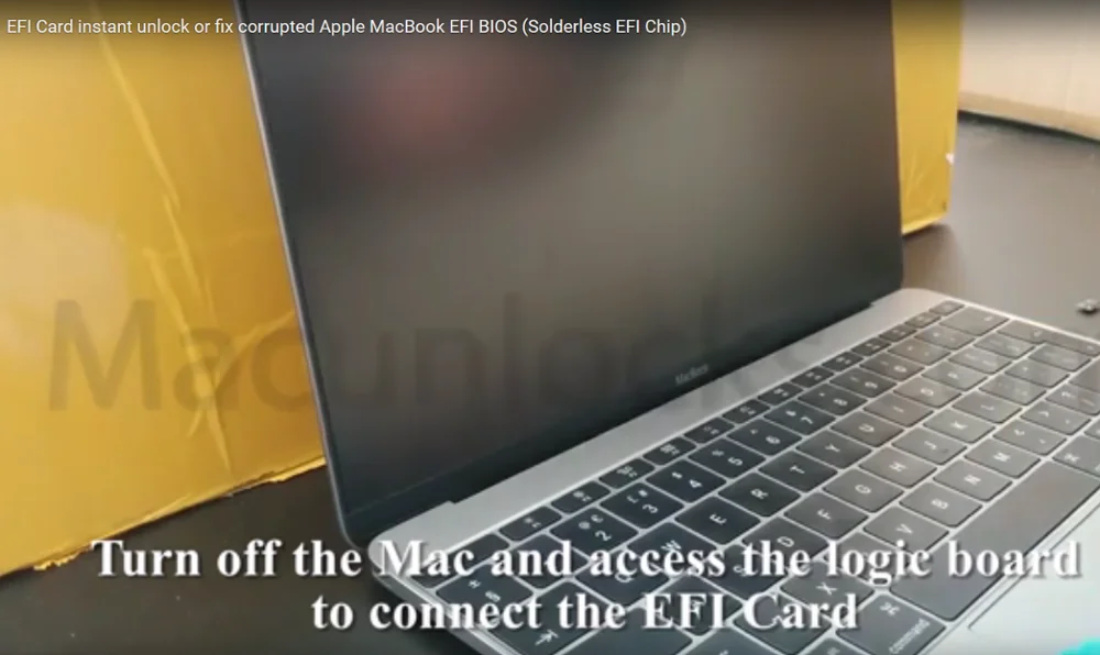 Незапаянный EFI карты для MacBook 12 &quotA1534 EMC3099 820 00687 A BIOS пароль прошивки устройство