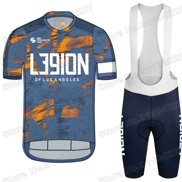 2021 LEGION OF LOS ANGELES Cycling Jersey Set USA California Cycling