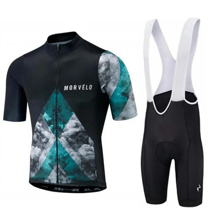 Мужская велосипедная майка Pro team Morvelo, летний комплект одежды для велоспорта, быстросохнущая Спортивная одежда для гонок, Mtb, велосипедная форма - Цвет: 1