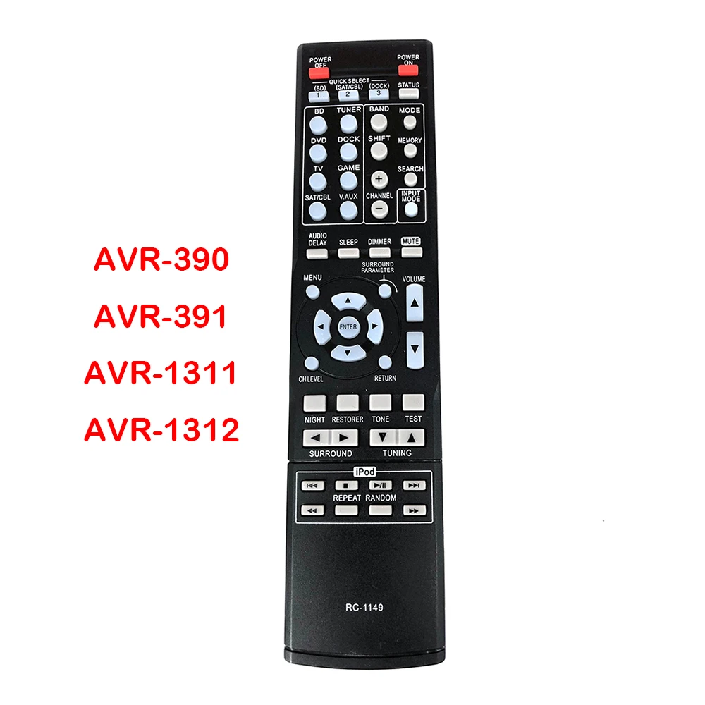 RC-1149 For Denon New remote control  AV Receiver RC-1158 AVR-390 AVR-391 AVR-1311 AVR-1312 AVR-2105 AVR-2106 AVR-1601 AVR-2506