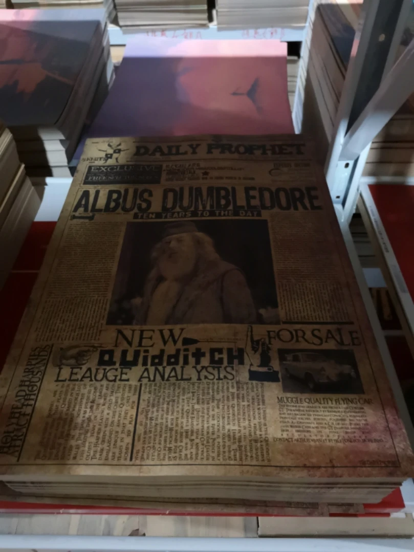 27-47cm Декоративная живопись Харри гончарс три четверти платформы Волшебная карта мира винтажный Ретро плакат фильм Гарри реквизит поставка - Цвет: 27-47cm