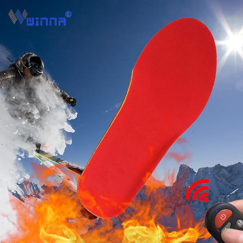 

(BIG SALE) Winter Heated Insoles for Women Men Shoes Electric Heating Shoe Pads Foot Warmer Outdoor Keep Warm Foot Shoes Insoles