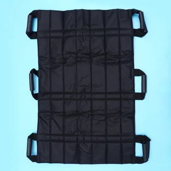 

Paralyzed Patients Transfer Pad Six Handles Practical Transfer Equipment Patients Carrying Device for Men Women