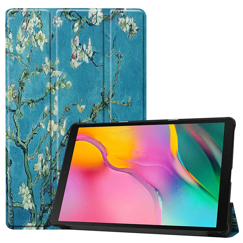 Case for Samsung Galaxy Tab A SM-T510 SM-T515 T510 T515 Tablet cover Stand Case for Tab A 10.1'' tablet case - Цвет: SM T5-T04