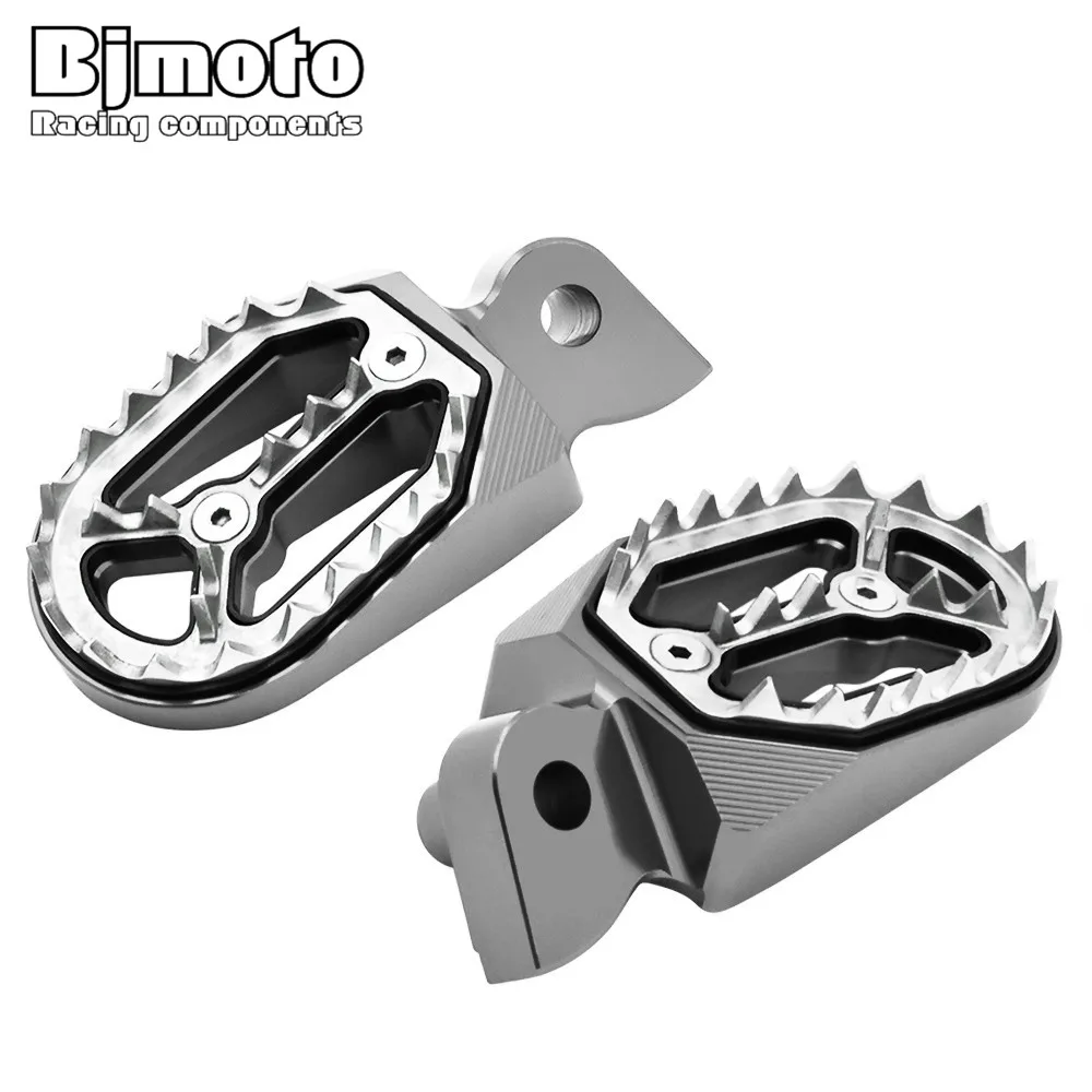 Для YAMAHA YZ 85/125/250 YZ250F WR250F 1999- YZ450F 2004- мотоцикл велосипед-внедорожник cnc ножная педаль Подножка для ног