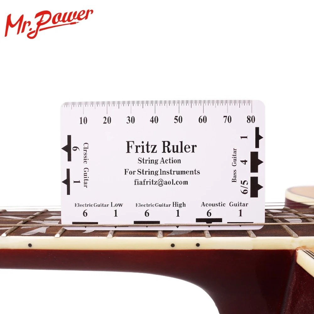 Guitar Bass String Action Gauge