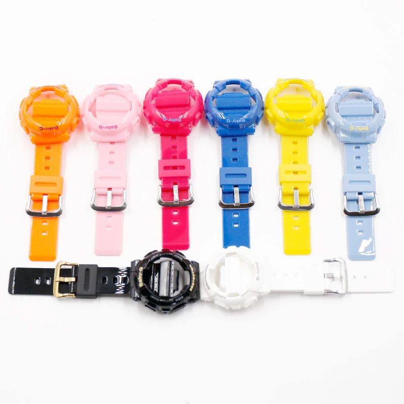 Casio Baby-G Ersatzband Uhrenarmband Resin Band Kupferfarben für BA-111