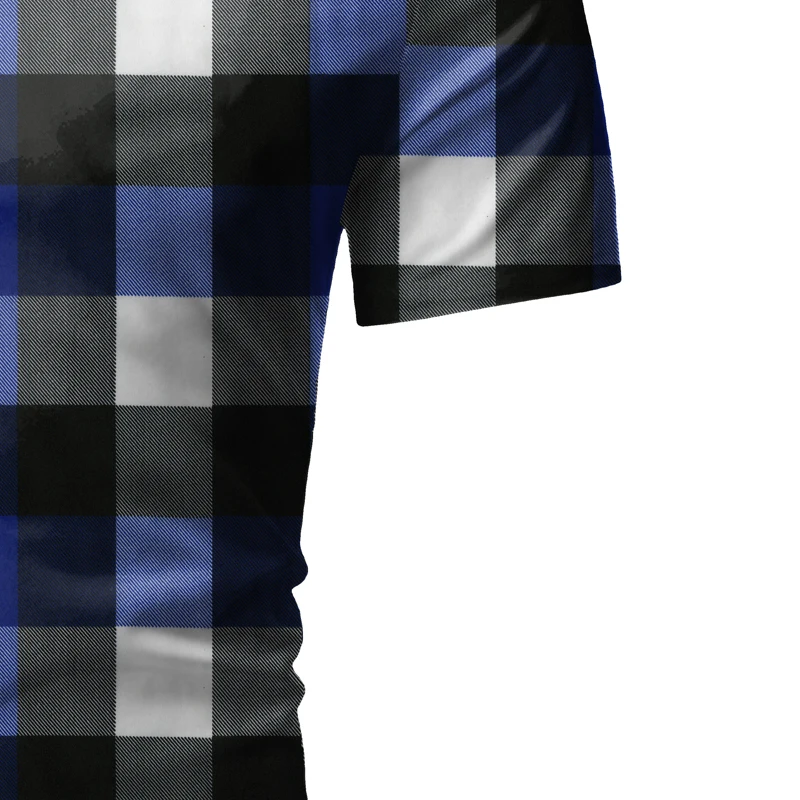 Red Plaid Shirt Men Summer Brand Classic Short Sleeve Dress Shirt Casual Button Down Office Workwear Chemise Homme M-3XL