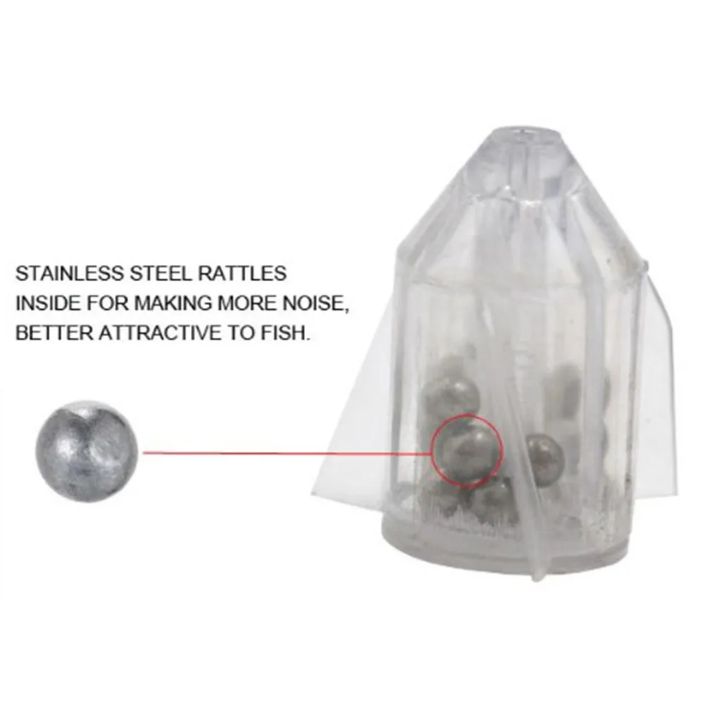Tackle Fishing Line Rattles Terminal 24mm Fishing For Catfish Line