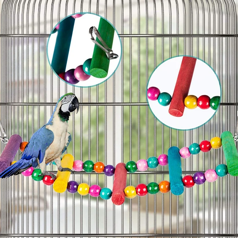9 шт., игрушки для птиц, попугаев, качели, игрушки для птиц, клетка для птиц, гамак, висячий колокольчик, для скалолазания, лестницы, попугай, скейтборд, игрушки для птиц