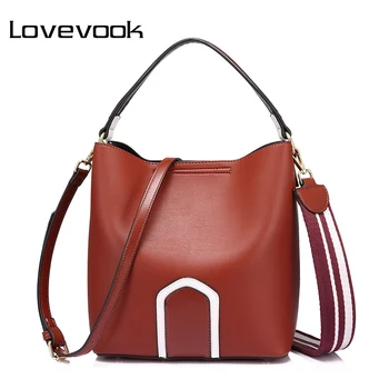 

LOVEVOOK women handbag high quality PU female shoulder crossbody bag retro messenger bags for women 2020 tote famous brands