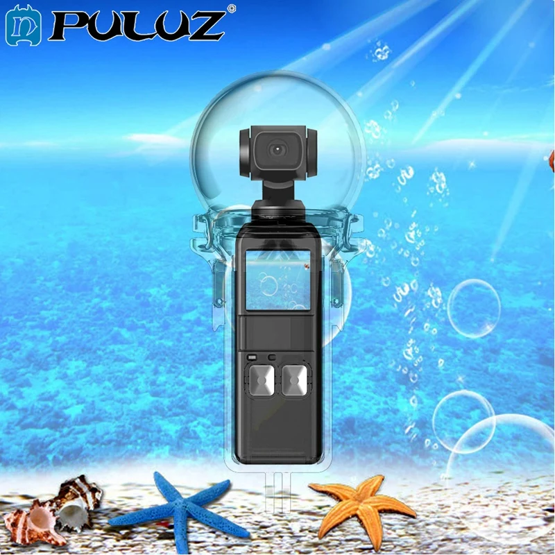 Puluz 61 м подводный водонепроницаемый корпус Дайвинг чехол для Dji Osmo Pocket