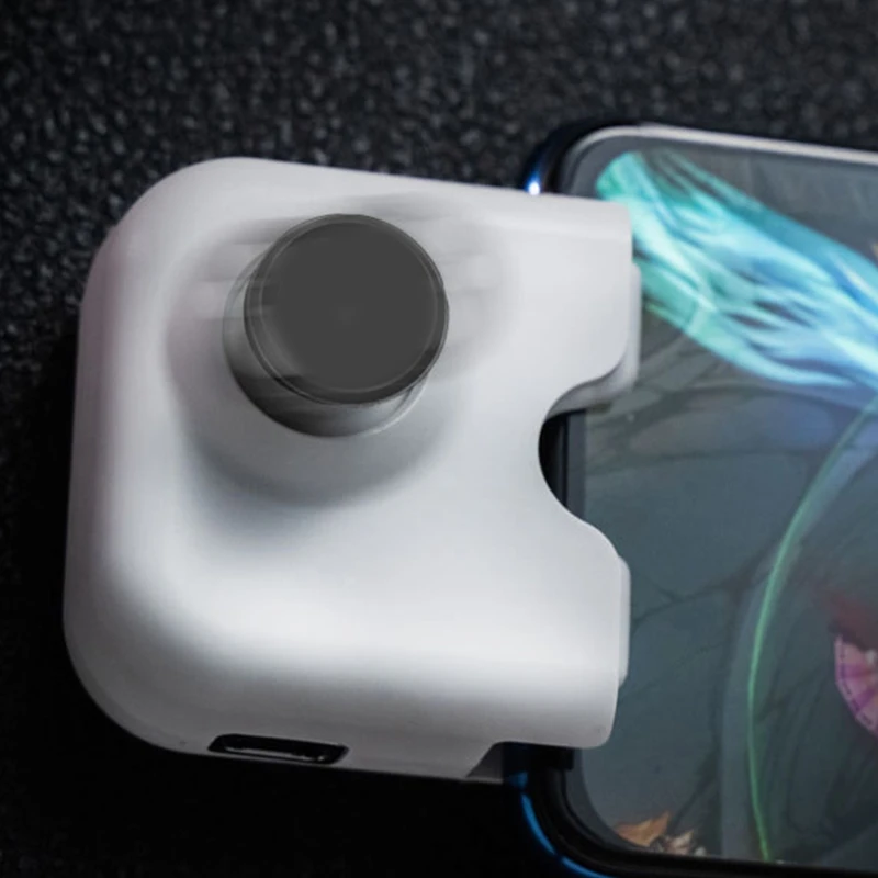 Tablet Connection Mobile Phone Power Supply Physical Entity  Mobile Game Joystick for iOS 13.4 and Above Pink /White