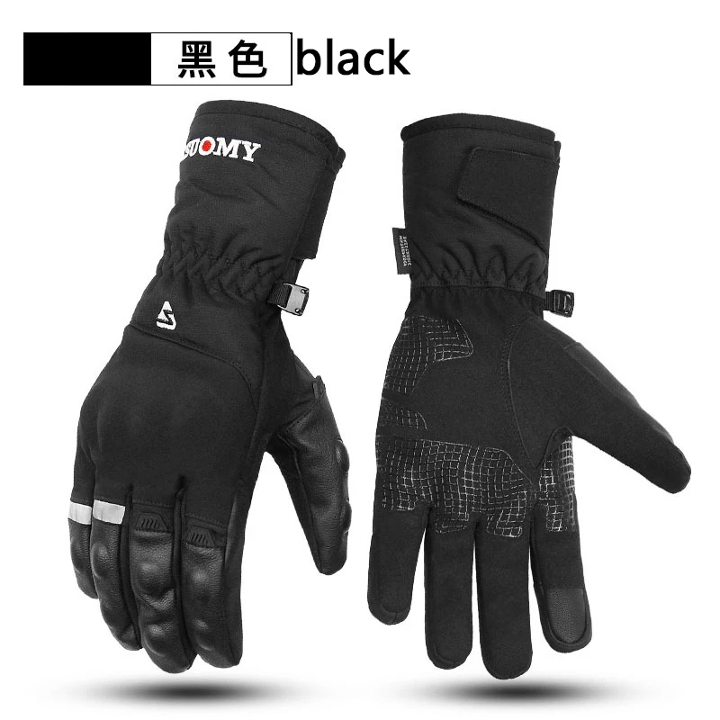 Зимний Теплый Сенсорный экран Guantes moto Luvas moto rcycle перчатки водонепроницаемые ветрозащитные морозостойкие для Yamaha kawasaki Honda Suzuki - Цвет: ST-008