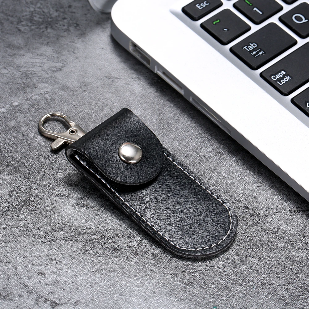 Pendrive защитный чехол кожаный черный Чехол ручка привода для USB флэш
