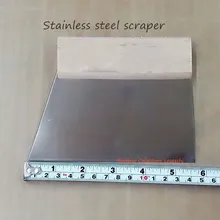 1 шт. ширина 145 мм высококачественная нержавеющая сталь деревянная рукоятка набор шпателей скребок строительные инструменты шпатлевка скребок для муки