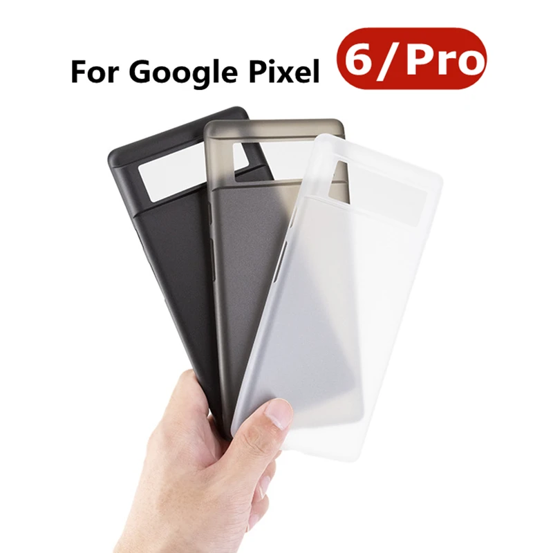 Матовый мягкий пластиковый чехол для Google Pixel 6 Pro Pixel6 6pro из ТПУ с защитой от царапин