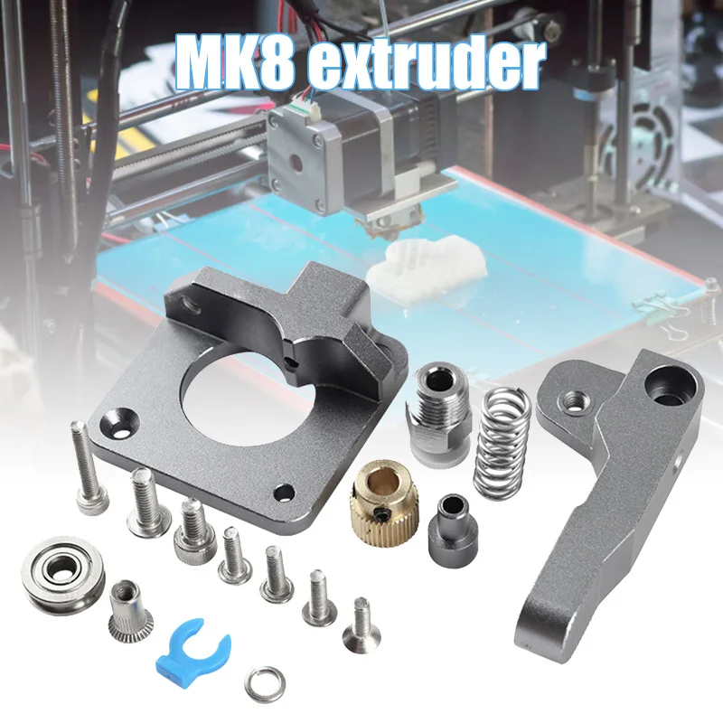 Алюминиевый блок DIY комплект экструдер 1 75 мм нити для Ender 3/Ender 5/CR 10/10 S/S4 WIF66|Детали и