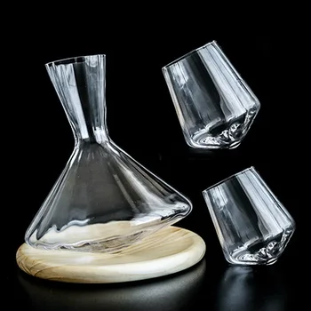Stirling - Rocking decanter and glasses Set 5