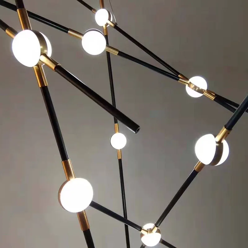Joyful Home, современный сплав, акриловое искусство, украшение, подвесные светильники, подвесные, для столовой, ресторана, светодиодный светильник, подвесной светильник