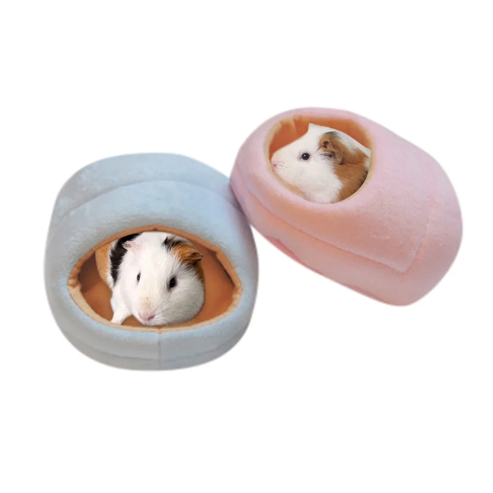 Pet Mouse Guinea Pig Bed Pet Sleeping House Warm Hamster Puppy Kitten Home Beds Soft Nest Bed Mini Small Animals Sleeping Bed