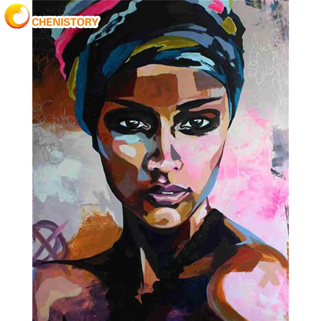 CHENISTORY Frame City Street DIY Painting By Numbers Modern Wall Art Picture By Number Acrylic Canvas By Numbers For Home Decors ZC0521-30