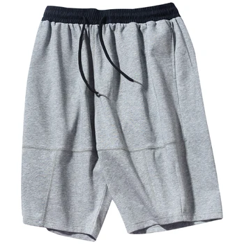 

Cotton Men Short Knee Length Surfings Short Fitness Breathable Shorts Cotton Shorts Men Brand Casual Summer Plus Size CC50DK37