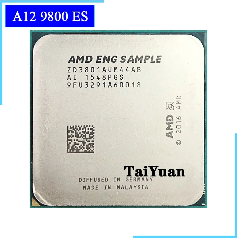 Четырехъядерный процессор AMD 3801 A12 Series ES 9800 3 8 GHz ZD3801AUM44AB Socket AM4|Процессоры| |