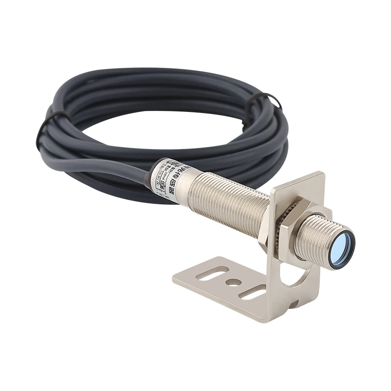 Waterproof Laser Sensor Photoelectric Switch 30cm Diffuse Reflection Infrared Visible Material Opague Optoelectric M12 | Обустройство