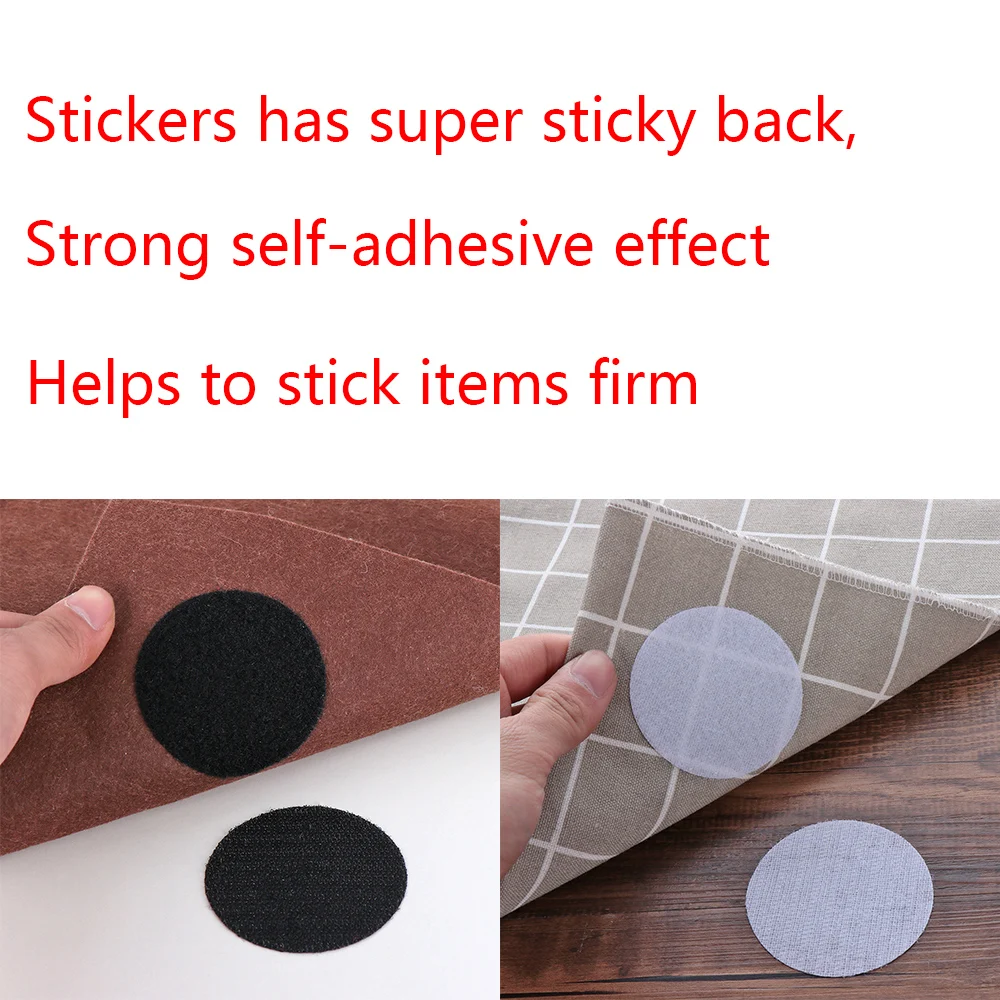 Самоклеящийся нескользящий держатель 5 пар Волшебная наклейка крепежная лента