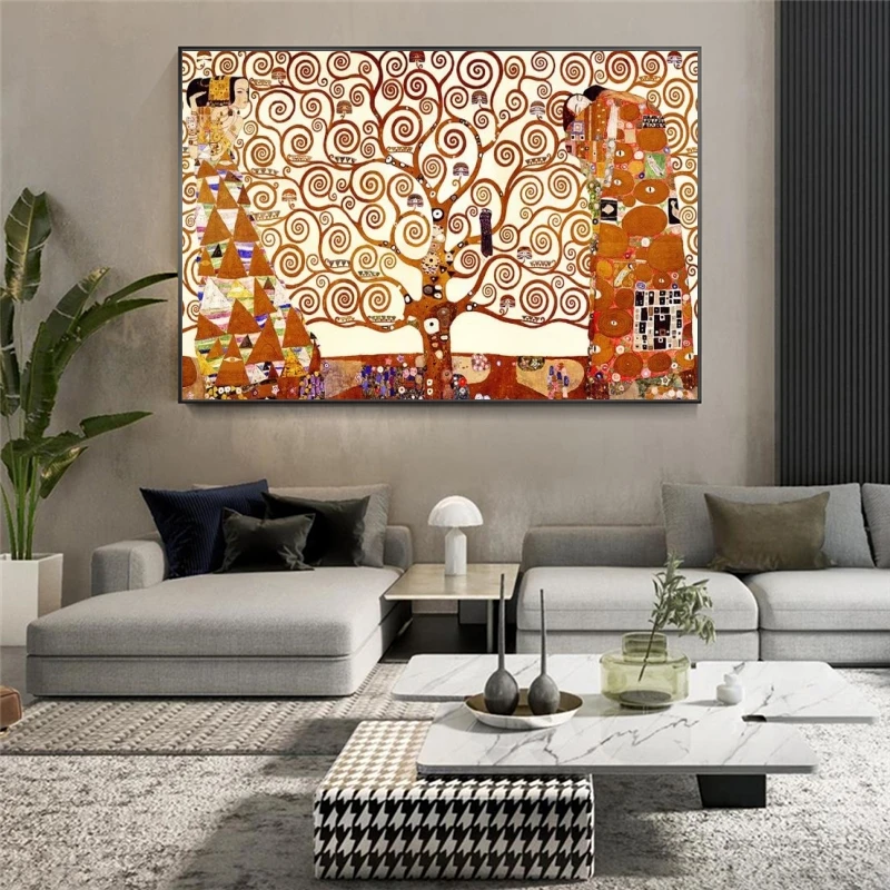 Tree of Life Oil Painting - Image 4