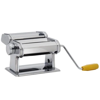 

Noodle Maker Machine Manual Pasta Maker Noodle Press Cutter Machine 7 Thickness Settings Fresh Macaroni Lasagna Noodle Roll DIY