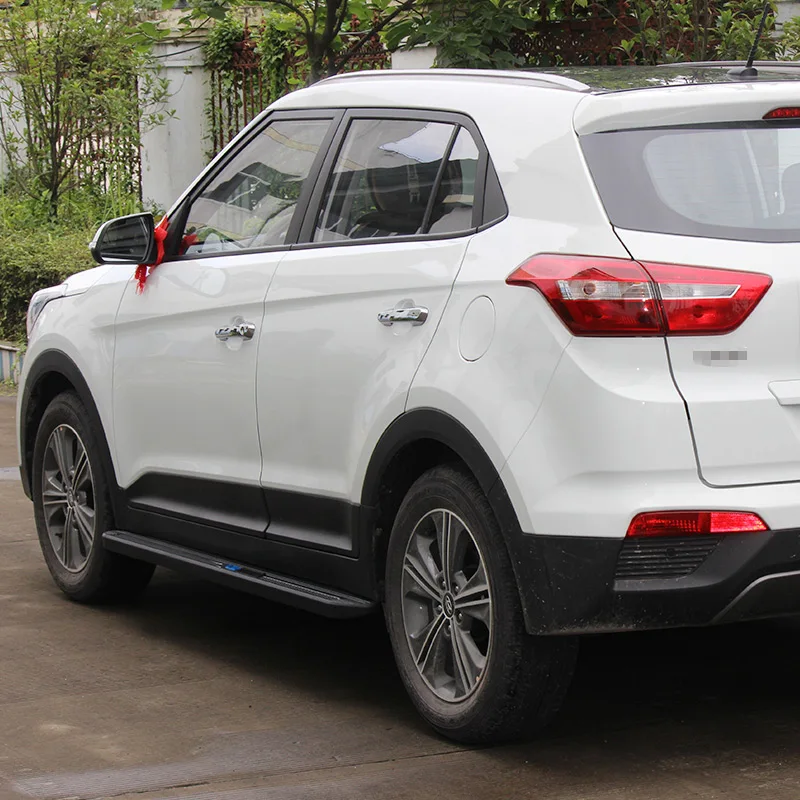 Боковой шаг Беговая доска боковой бар для HYUNDAI IX35 к IX25 SANTAFE TUCSON GRAND SANTAFE, высокое качество, сверхмощный